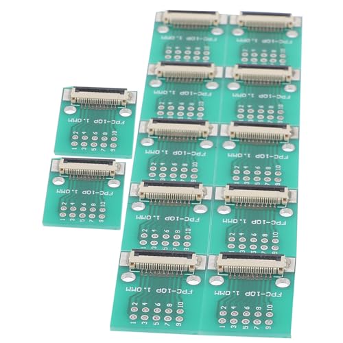 TOPPERFUN 10 Piezas Placa Adaptadora Concentrador Usb Alimentado Fuente De Alimentación Adaptador De Corriente Cable De Conexion Placa Convertidora Adaptador Universal Conector Fpc Estaño
