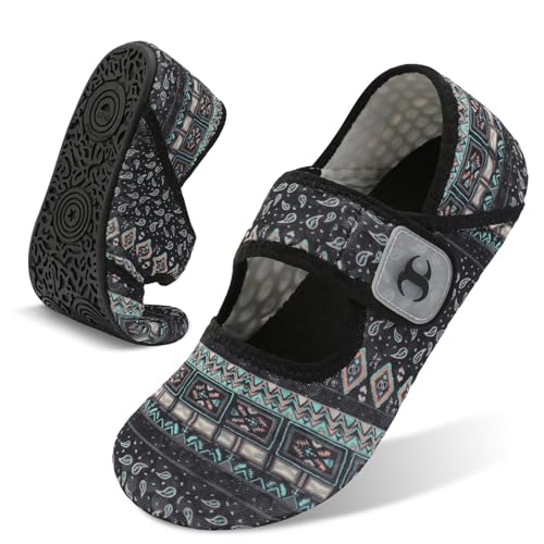 Image of Water Shoes for Women Men Barefoot Beach Swim Aqua Socks Summer Wide Slides Sandals Quick Dry Pool River Sea Sock Shoes
