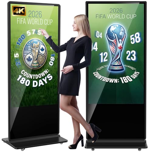 YCKJNB 65 inch 4K UHD Digital Signage Kiosk