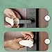 AOTDAOU Cute Cat Paw Silicone Door Handle Covers (2-Pack) - Soft Proofing, No-Tool Installation, Anti-Scratch Protector for Bedrooms Bathrooms Offices, Universal Fit for Cabinet Knobs,(White)