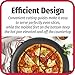 GoodCook AirPerfect Nonstick 16” Pizza Pan - Set of 2 - Pizza Trays for Oven, Perforated Round Pizza Pan, Carbon Steel Baking Pan, Homemade, Frozen & Leftover Slices