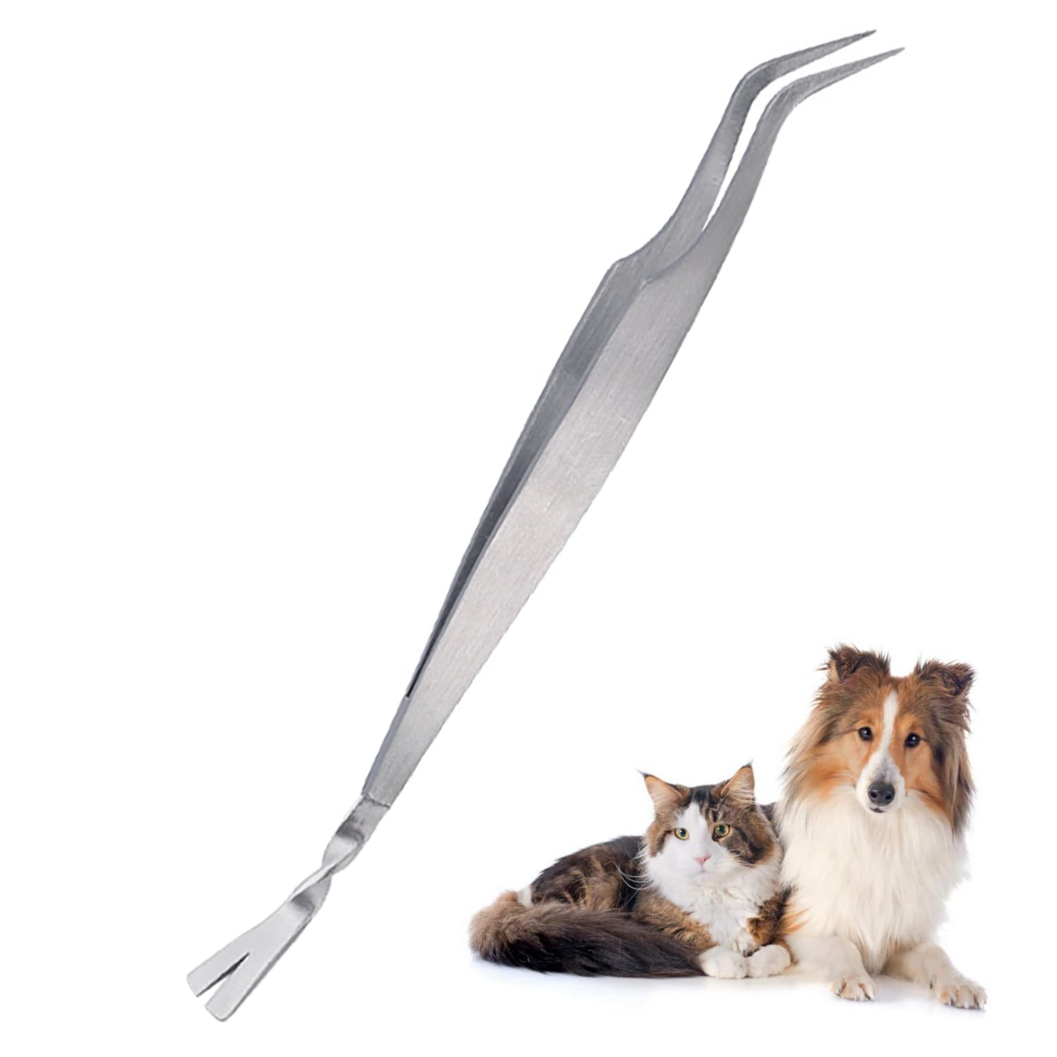 iLamvie 2en1 Pinza Garrapatas Perro y Gatos,para Eliminar garrapatas en Personas, Perros y Gatos,Protección contra garrapatas para Personas – Gancho antigarrapatas