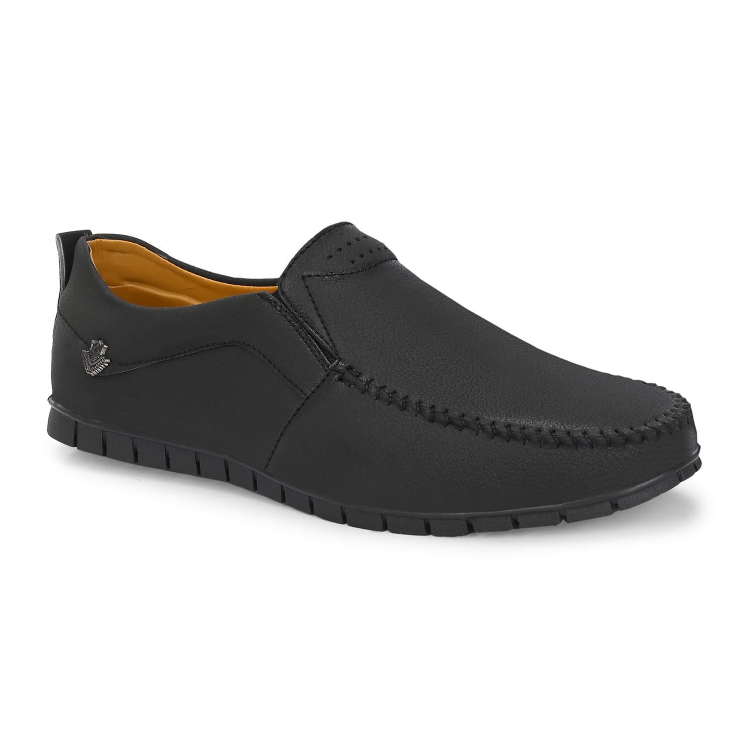 centrino Slip-On Men's Formal Shoe | Stylish with Soft Cushioned Insole | Sleek Slip-On Design for Formal Look | Durable with Anti-Skid Sole | Ideal for Office Wear (9291)-picture-49