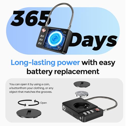 MiLi Smart TSA Lock with Tracker