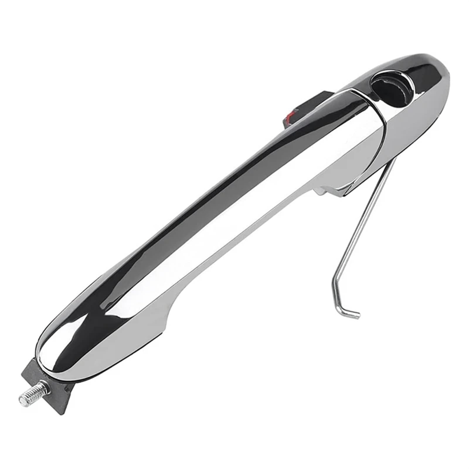 OUVECR for Fiat 500 2012-2019 Car Exterior Door Handle Outside Handle Chrome Left Driver Side 68069943AC Car Outer Door Handle