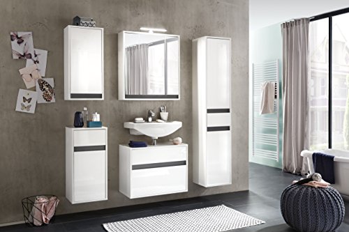 Furnline Bathroom Wall Cabinet With Storage Space, Sol, Multi-Color, 35 x 73 x 23 cm Furnline Bathroom Wall Cabinet With Storage Space, Sol, Multi-Color, 35 x 73 x 23 cm