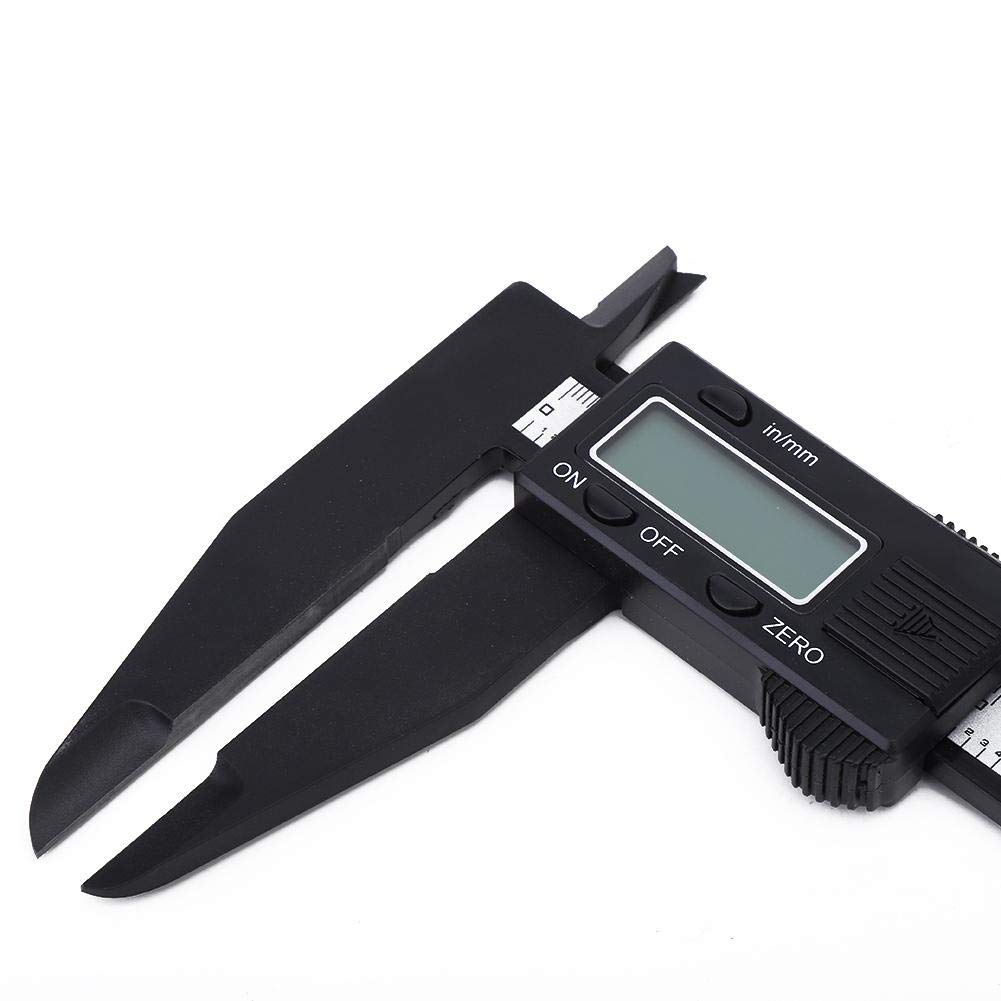 Pied à coulisse électronique numérique, pied à coulisse pour règle numérique 150mm/300mm en carbone avec outil de mesure à longue mâchoire pour écoles, menuiserie, fermes ou maisons(300MM)