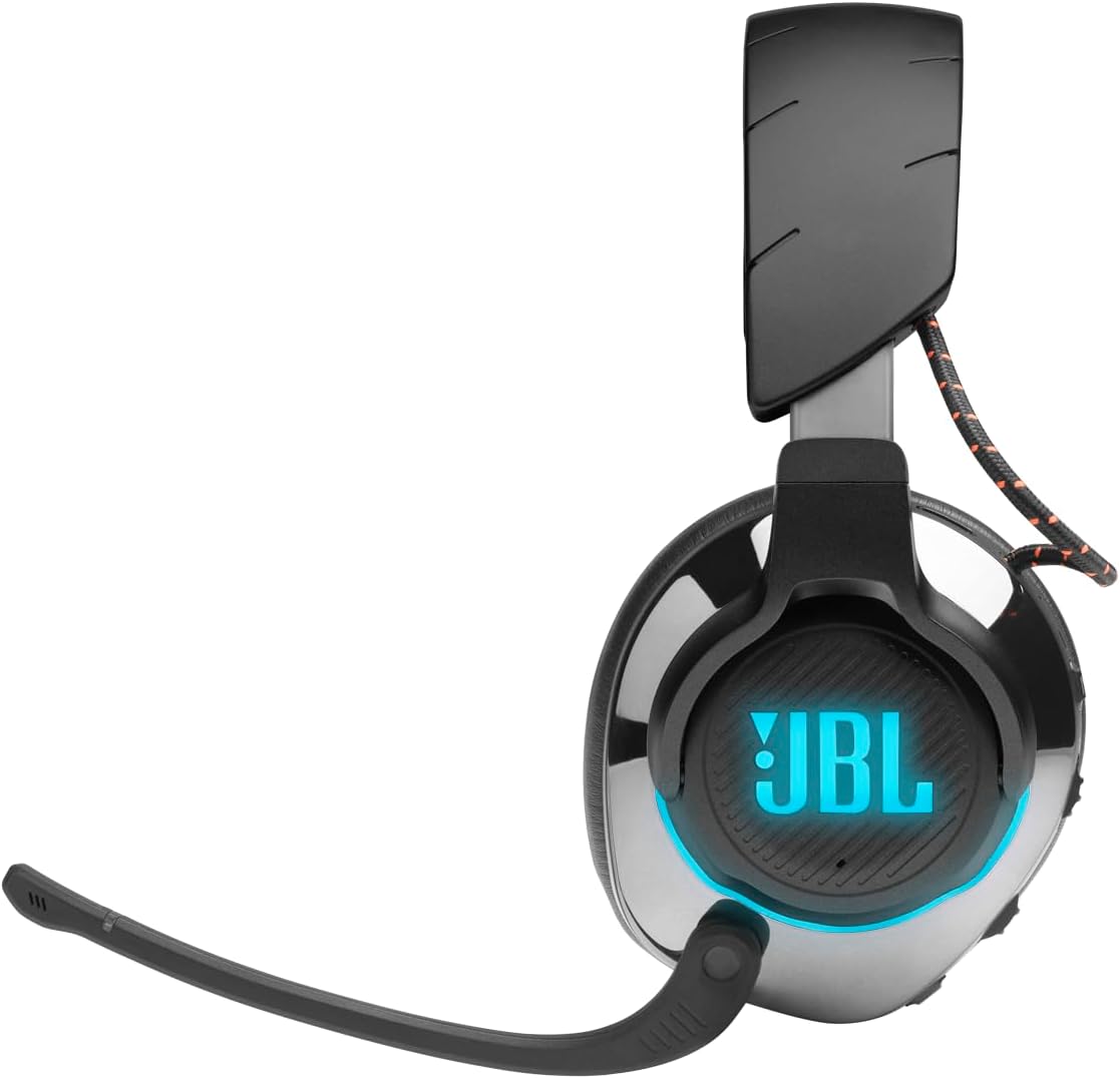 JBL Quantum 810 Wireless, Dual surround sound, Hear every detail with Hi-Res drivers, Dual wireless, Active Noise Cancelling technology for gaming, Black