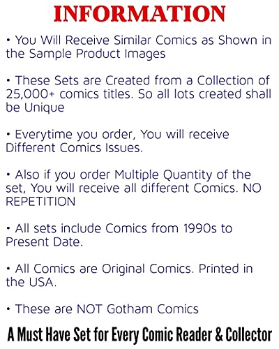 Image of Set of 5 Batman Comics (All Different Issues)
