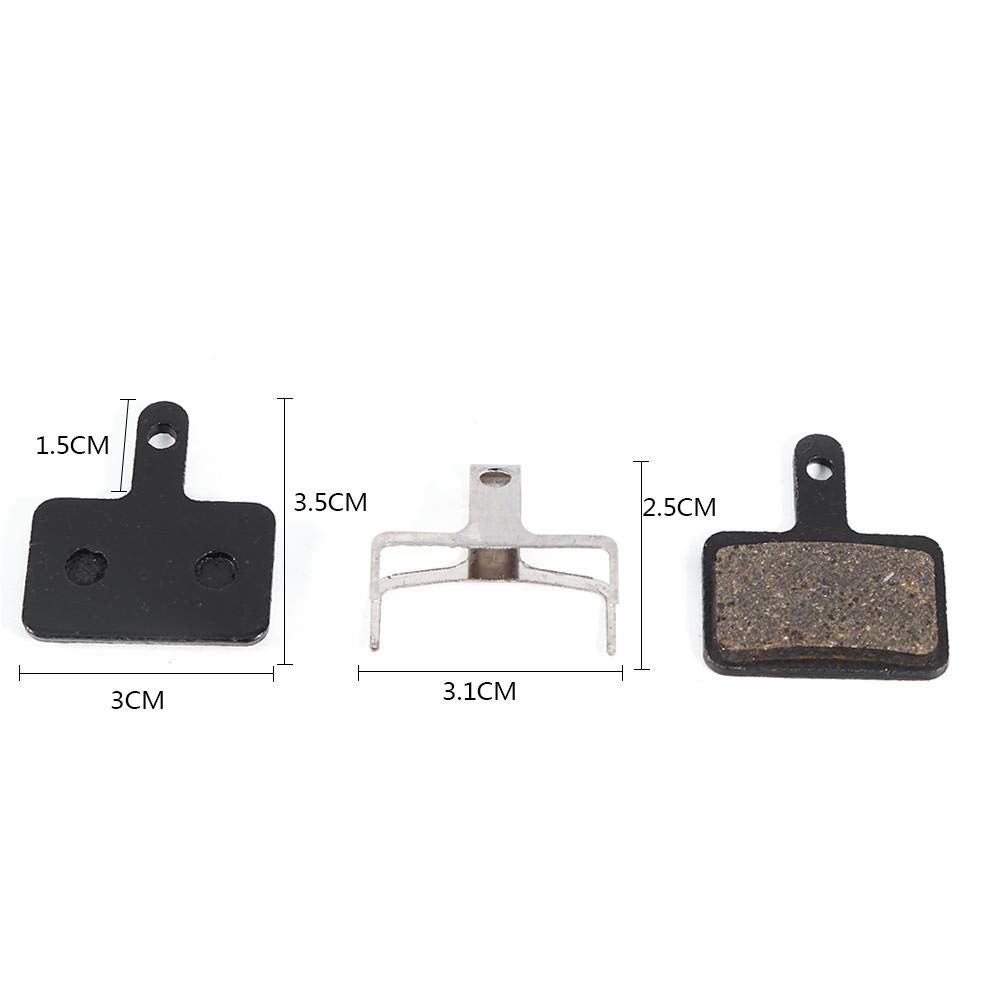 4x Pastiglie Freno per Bici Frenanti Anteriore Posteriore Set Pastiglie Freno Set per Bici da Montagna