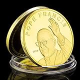 VTgclt 266th Pope Francis Commemorative Coin Collection Commemorative Coin