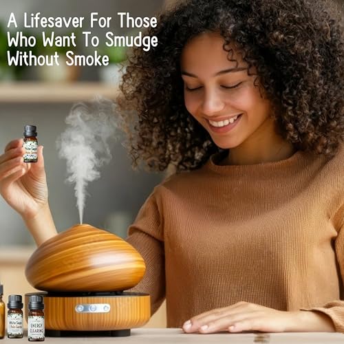 White-Sage-and-Palo-Santo-Purification-Essential-Oil-for-Negative-Energy-and-Protection-A-Smokeless-Alternative-for-Those-Who-Can-Not-Burn-Sage-10ml White Sage and Palo Santo Purification Essential Oil for Negative Energy and Protection A Smokeless Alternative for Those Who Can Not Burn Sage 10ml