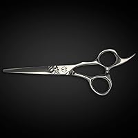 Vista 2 de Sensei Tijeras de corte de pelo para profesionales, tijeras de pelo de nivel maestro de 5.5 pulgadas, acero japonés ZA-18 premium, ligeras