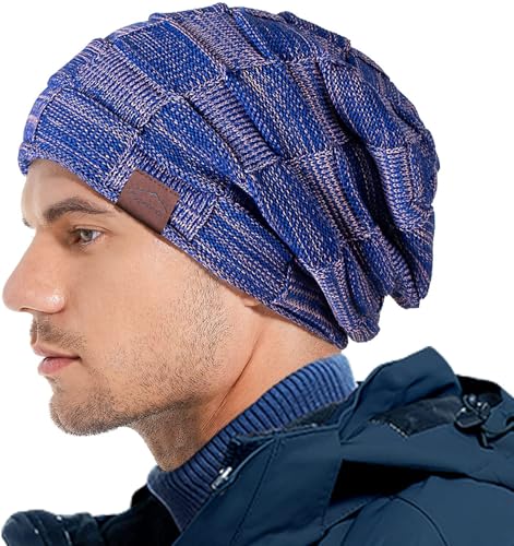 Image of DENIMHOLIC Winter Cap for Men, Beanie Cap for man,Winter Cap for Women, Woolen Cap for Women, Woolen Cap for Men