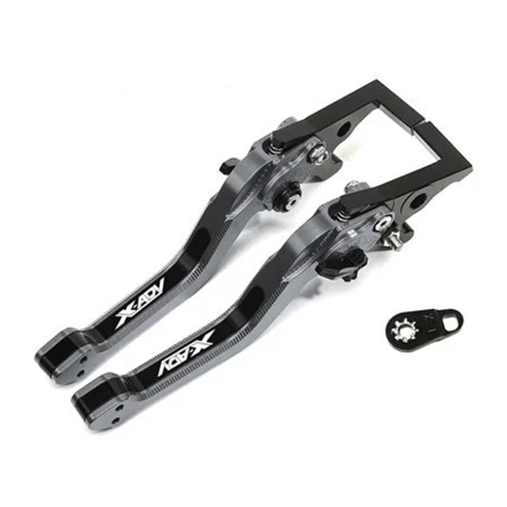 Mlioju O Motorcycle Clutch Lever Accessories For Xadv X-Adv 750 2017-2023 X Adv Motorcycle Adjustable Foldable Extendable Brake Clutch Levers