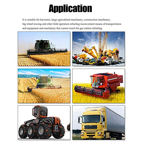 OWSOO Bomba Submersível DC 12V/24V para Bombeamento de Óleo Diesel Água 51mm Óleo de Água Bomba de T