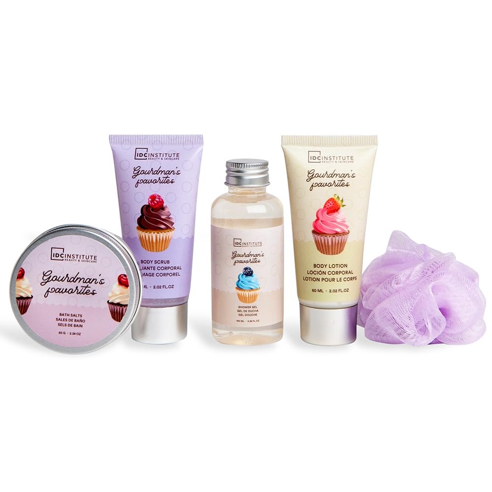 Trousse de Toilette avec Set cosmétique Gourmand 6 pièces