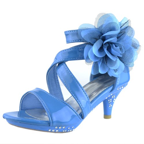girls blue heels
