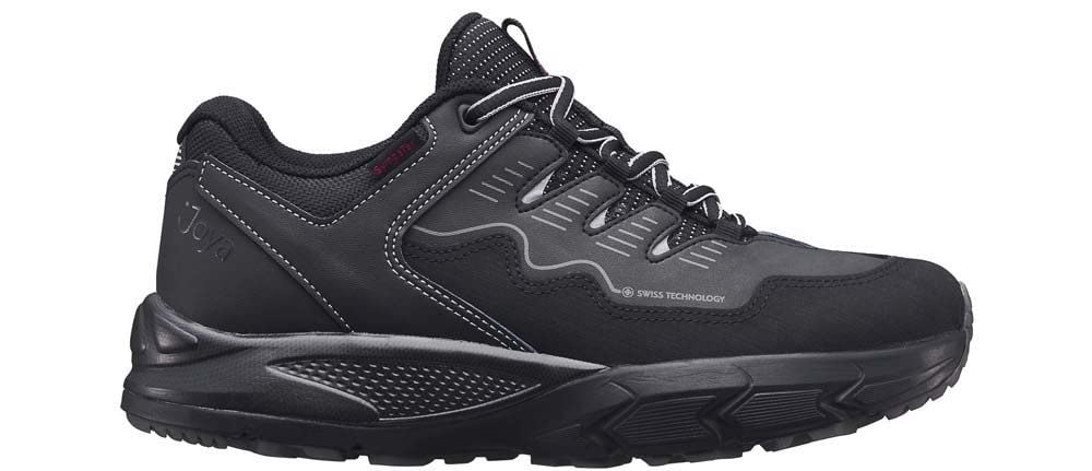 JOYA Cadore STX W Black, Outdoorschuhe für Damen, für Bequeme Bewegung beim Wandern, stabile Damenschuhe, Schwarz