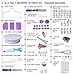 Boyun Cake Decorating Kit, 137pcs Cake Decorating Supplies With Cake Turntable For Decorating, Pastry Piping Bag, Russian Piping Tips Tools, Baking Supplies For Beginners