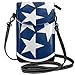 Produktbild Tennessee State Flag Kleine Crossbody Handy Geldbörse Tasche Smartphone Geldbörse Geldbörse mit abnehmbarem Gurt