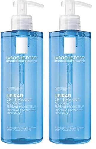 La Roche-Posay Lipikar Nourishing Shower Gel 400ml (Pack of 2)