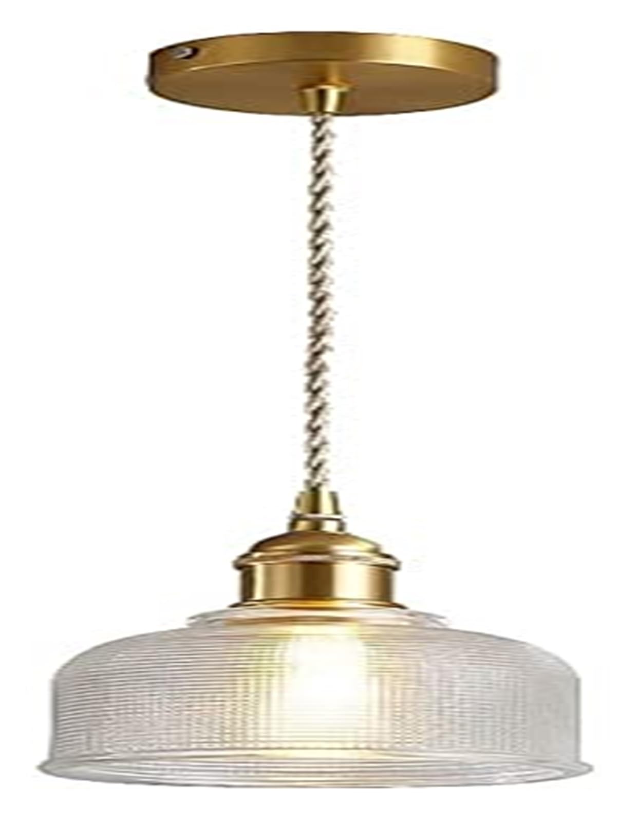 LYMSXAZOU Chandelier Modern Kitchen Pendant Light, Flush Mount Glass Hanging Light Fixture for The Entrance of Farmhouse's Balcony in Island and Restaurant