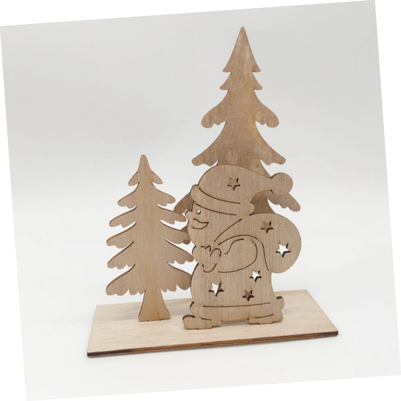 SHINEOFI 16 Pz Decorazioni Natalizie in Legno Di Natale Decorazioni Natalizie Per La Scrivania Progetti Fai Da Te Statuina Da Tavolo Natalizia Natale Da Tavolo Arredamento Di Legno