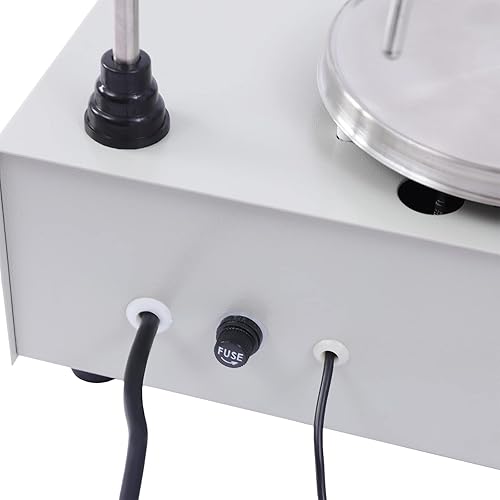 Miniatura 6 de Agitador magnético mezclador de placa caliente de 67.6 fl oz, agitadores de placa de calentamiento de laboratorio de 2000 rpm, con pantalla digital