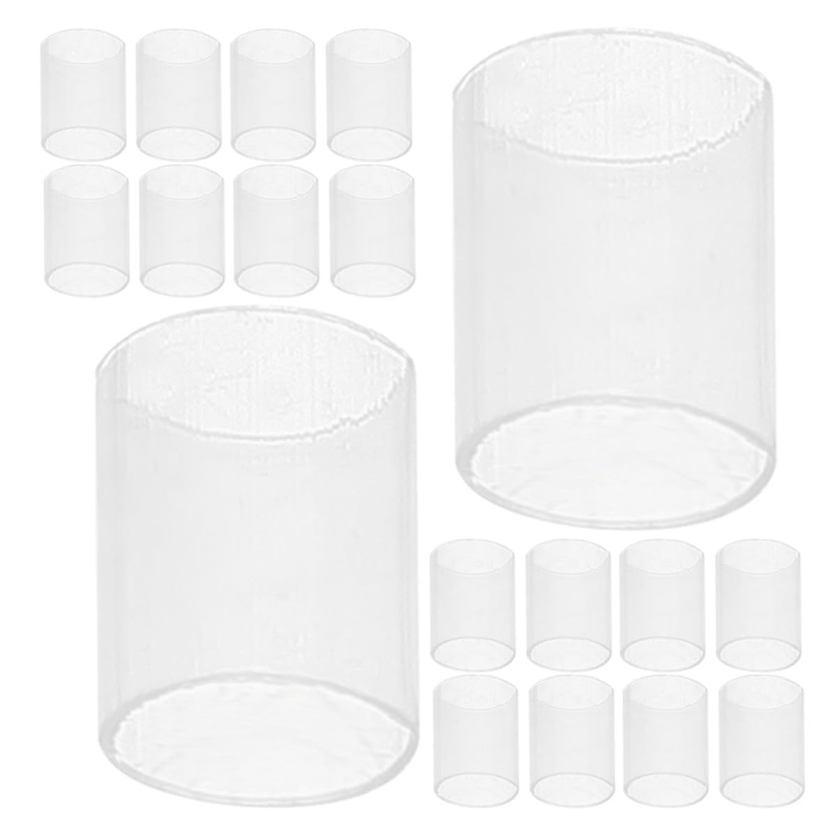 Insertos de tubo para almohadas transparentes y relleno cervical ergonómico