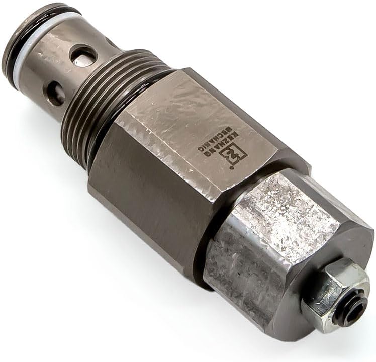 Relief Valve 2420-1226 HM-E1002614786 Compatible with Daewoo DH220-5 Excavator Compatible with KATO HD820 Excavator Compatible with Sumitomo SH120 Excavator Compatible with KOBELCO SK200-5 Excavator