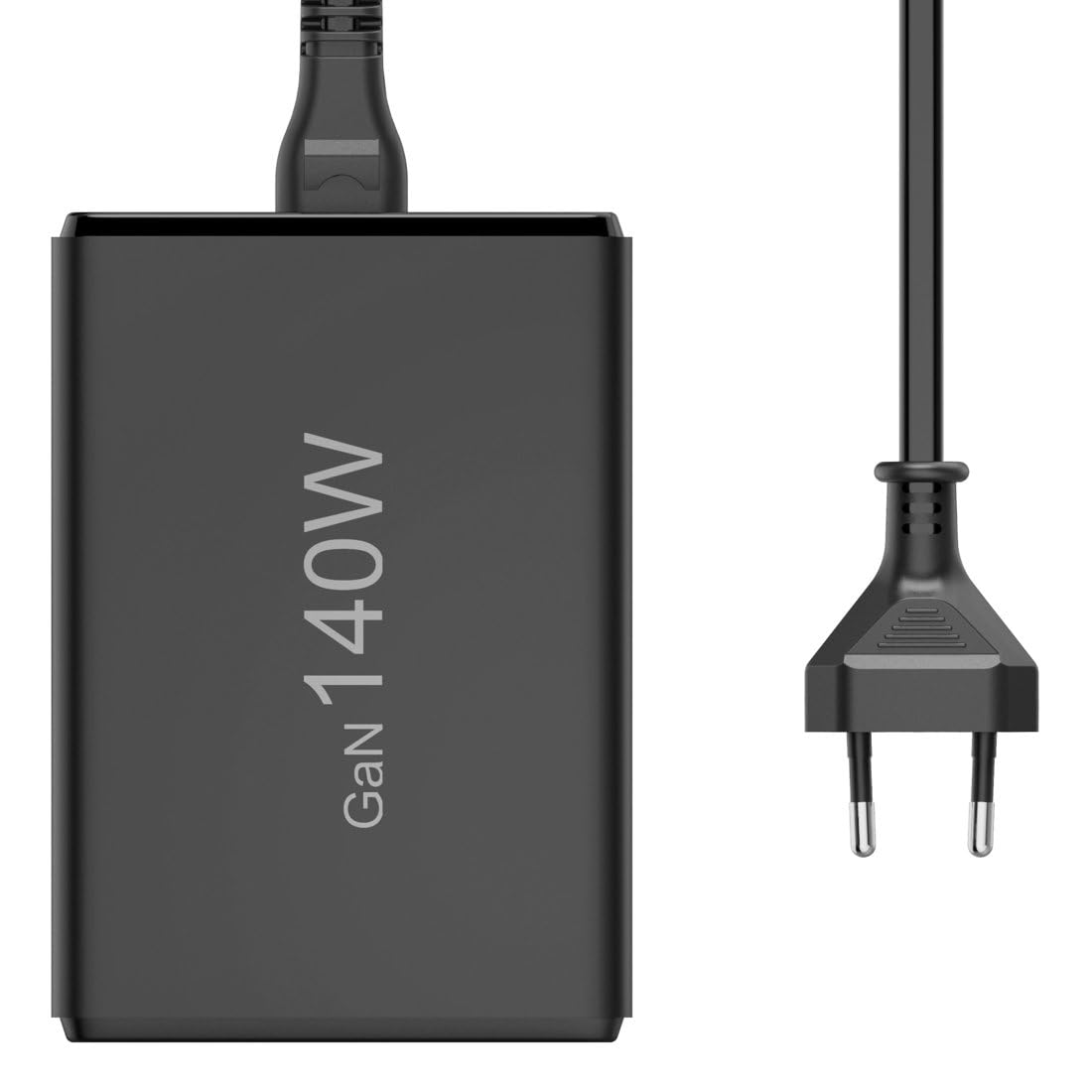 Ładowarka Stacja Ładująca Hama 140W z Technologią USB GaN, z 3 Portami USB-C i 2 Portami USB-A, Obsługa Power Delivery i QuickCharge, Czarna