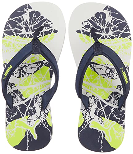 Puma Unisex Adult Skim Navy Blazer-Quarry-Limepunch Flip Flop-4 Kids UK (38482603) (B09CYT1LXD) Amazon Price History, Amazon Price Tracker