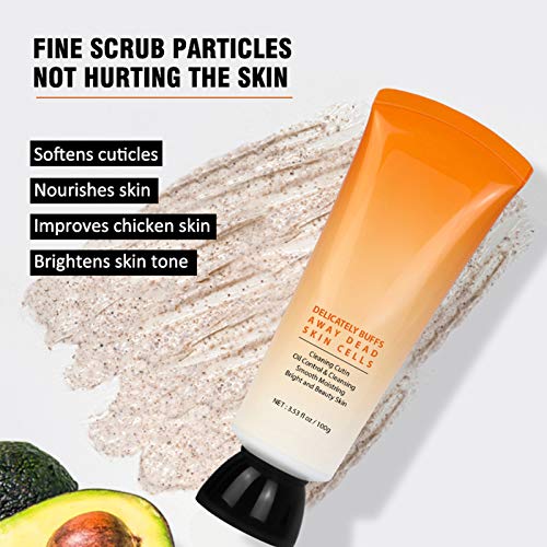 Exfoliante Corporal Exfoliante Para La Piel, 2 Piezas Exfoliante Corporal Exfoliante Crema Exfoliante Corporal… - Imagen 3
