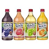 カルピス Welch's(ウェルチ) 800g グレープ・ピンクグレープフルーツ・オレンジ・マスカット 各2本セット(計8本)