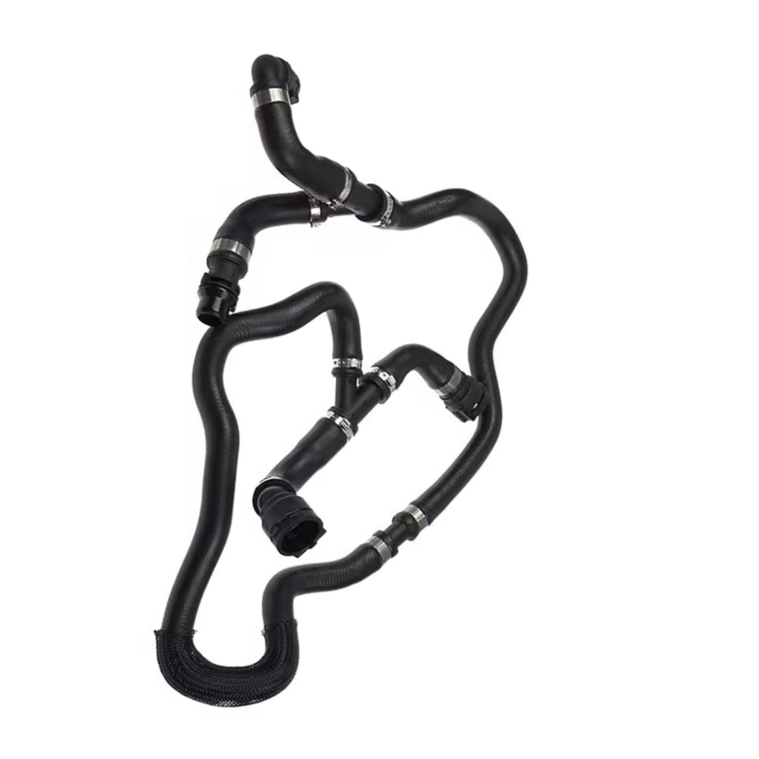 Lrfzsych One Color Cooling Pipe Hose Compatible With Bmw For 530Xi 2006 2007 Car Radiator Hose Radiator Coolant Hose Water Pipe Oem 17127560160