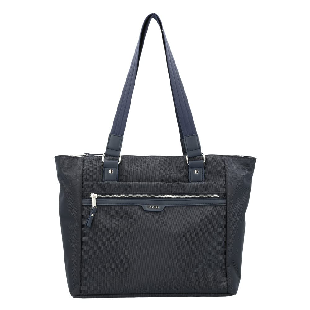 Picard Adventure Women's Shoulder Bag Nylon One Size with Zip Shoulder Bag Everyday, navy, 45,00x34,00x30,00, Women's shopper synthetic