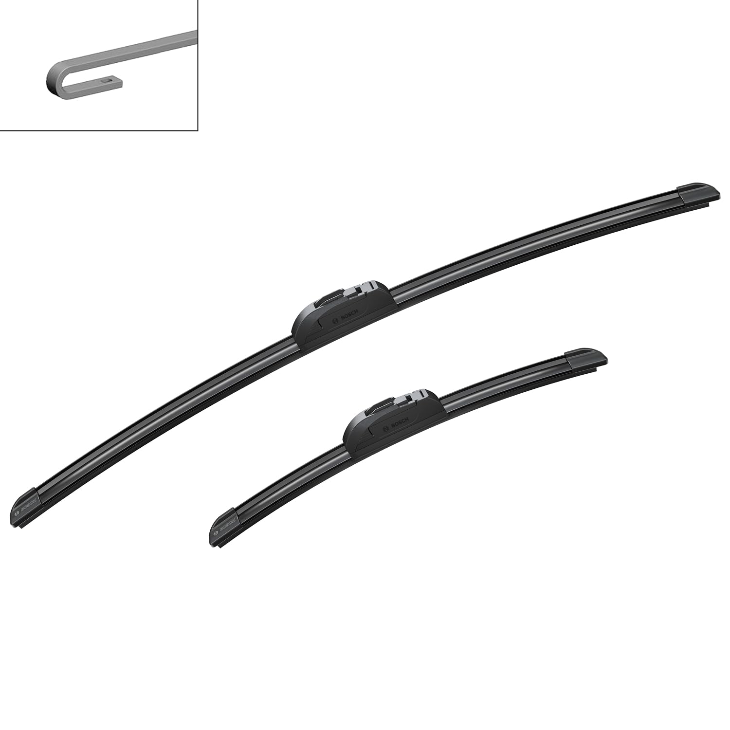 BOSCH Balai d'essuie-glace Aerotwin Retro Spoiler AR605S 3397007504 Compatible avec: DAIHATSU CHARADE VIII, FIAT 500, FORD KA, HONDA CITY V Stufenheck, CIVIC VII Hatchback, STREAM, KIA PICANTO III