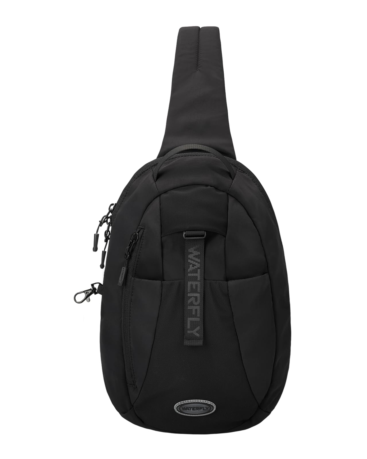 WATERFLY Small Crossbody Sling Backpack: RFID Blocking Anti Theft Sling Chest Bag Travel Shoulder Causal Daypack