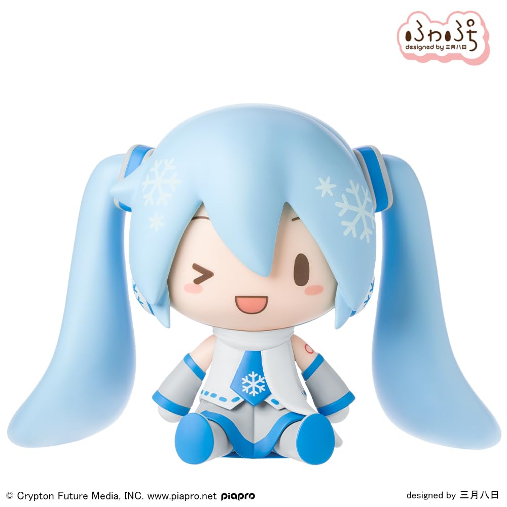 Amazon | 初音ミクシリーズ ふわぷち デフォルメフィギュア 雪