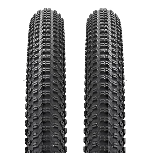 Simeiqi 2 Pack 27.5X1.95 Inch Bike Tire Mtb Mountain Foldable Replacement Bicycle Tire For Jungle Trails Hydrid Commuter #TOP5
