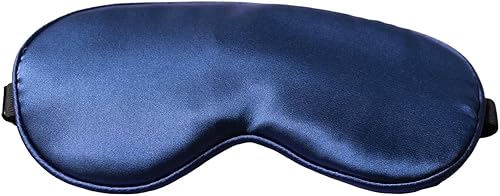 Máscara de ojos  Material de satén ultrasuave  Cómodo Ajuste perfecto  con correa ajustable