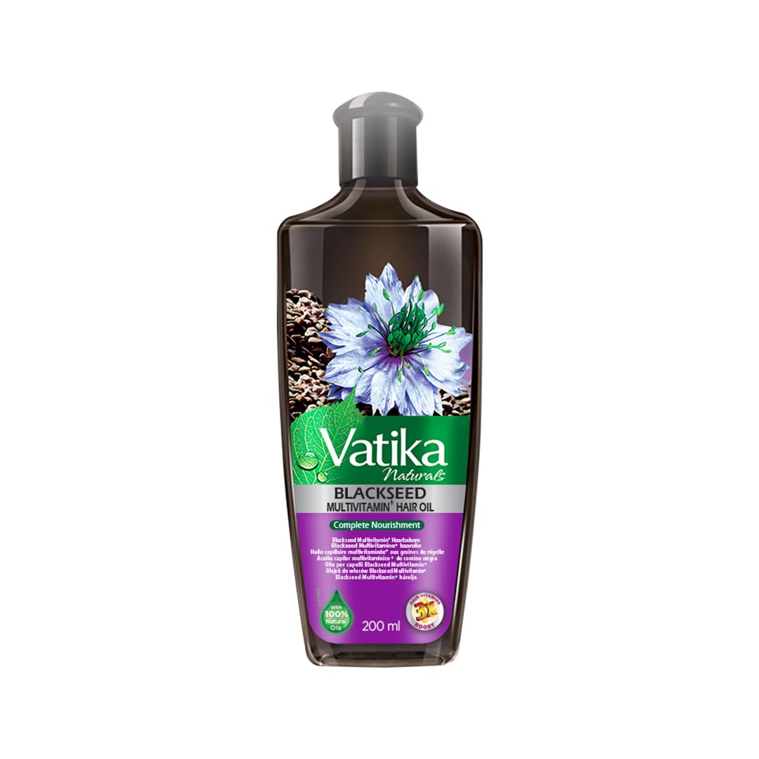 Vatika Naturals Multivitamin Haaröl mit Schwarzkümmel und Avocado 200 ml – Produktbeschreibung