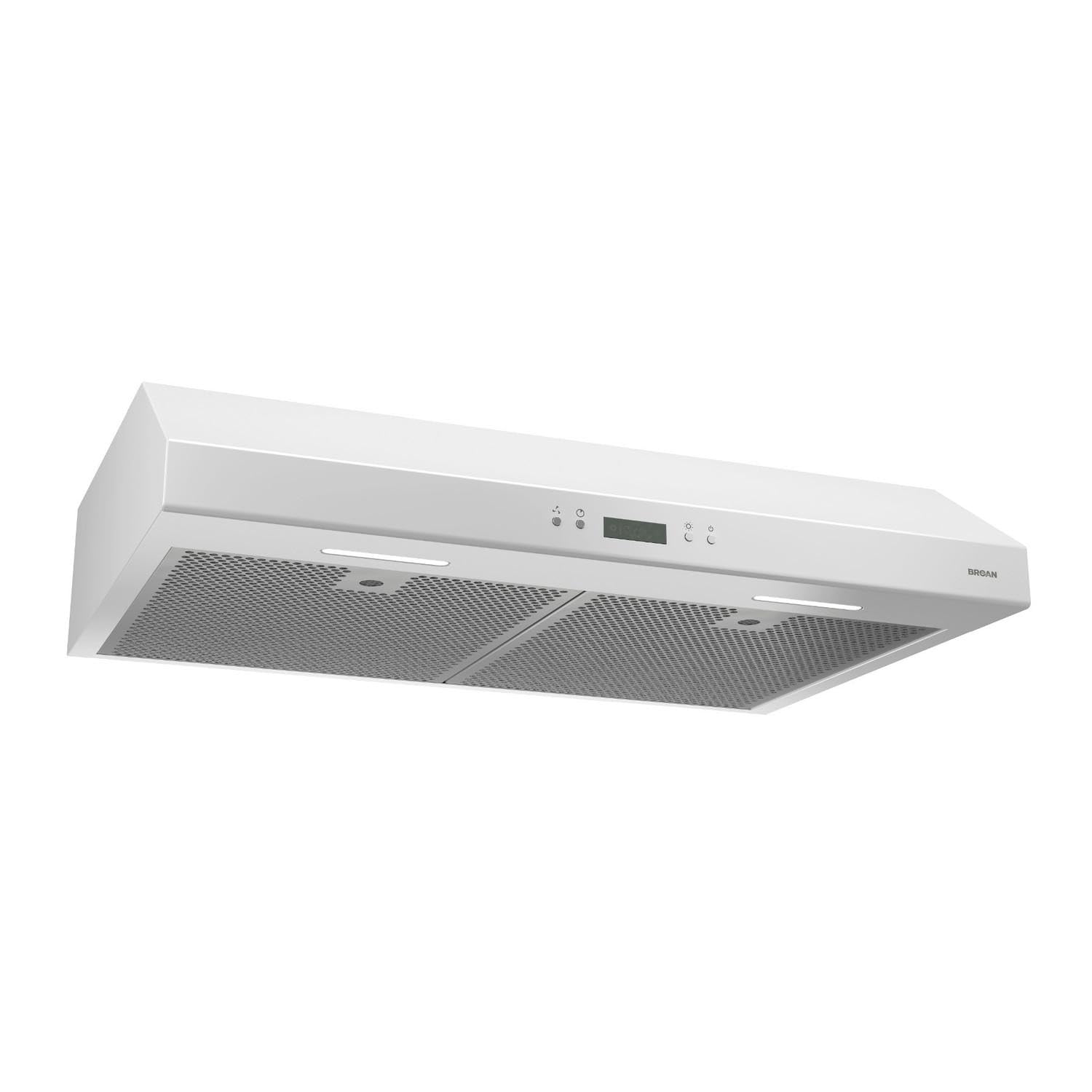 Broan-NuTone Glacier 30-inch Under-Cabinet Range Hood with LED Light, White | 450 CFM Captur System - main product image