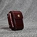 Estuche para cigarrillos, billetera, cinturón de cuero, soporte para encendedor, estante para almacenamiento de cigarrillos adecuado para todos los tamaños comunes con bolsa adicional adecuada para