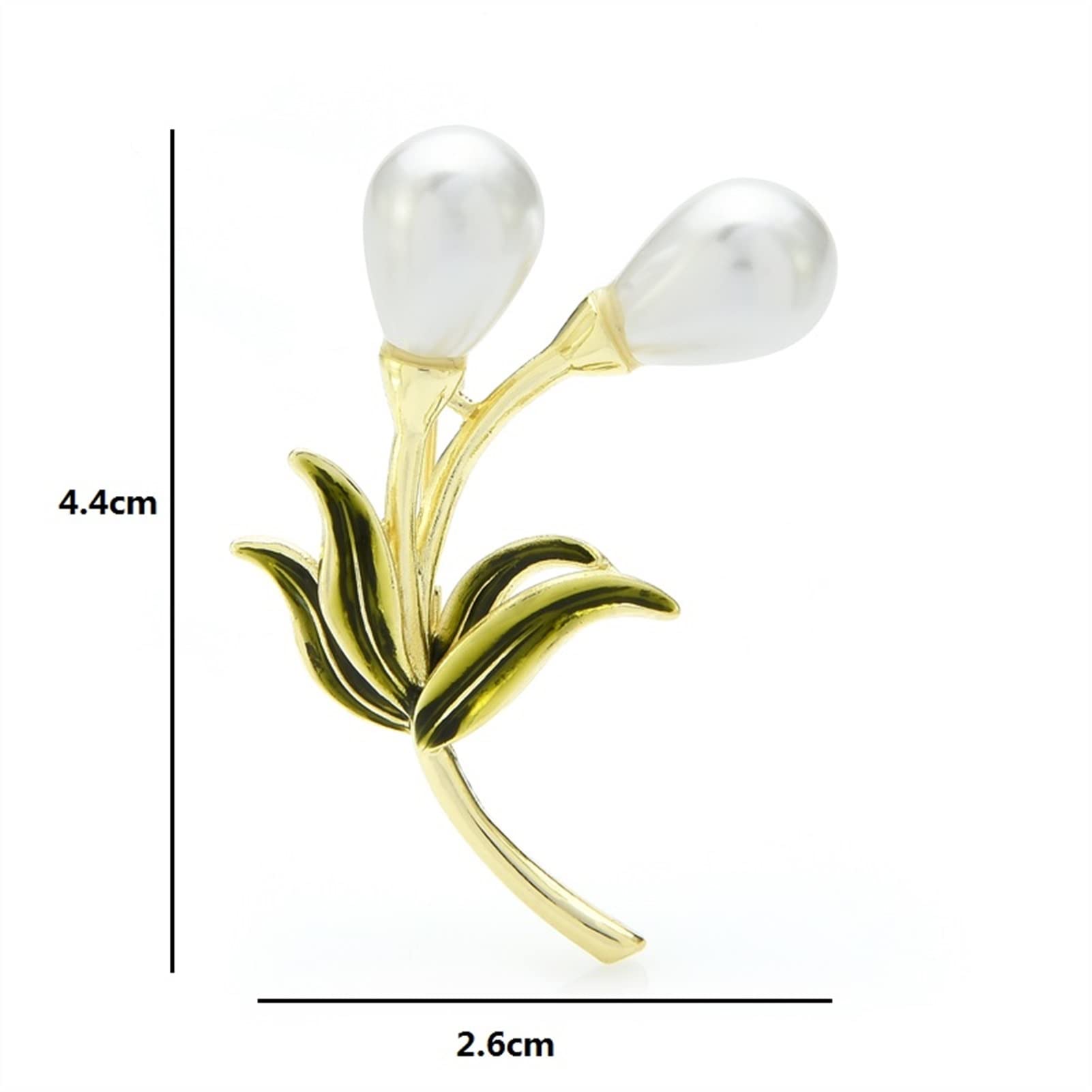 Brosche Pin Anstecknadel Schmuck Geschenke for Frauen Damen Modeaccessoires Blumenbrosche Damen Emaille Blatt Blumenbrosche Strickjacke Jacke Mantel Brosche Broschen & Anstecknadeln Abzeichen