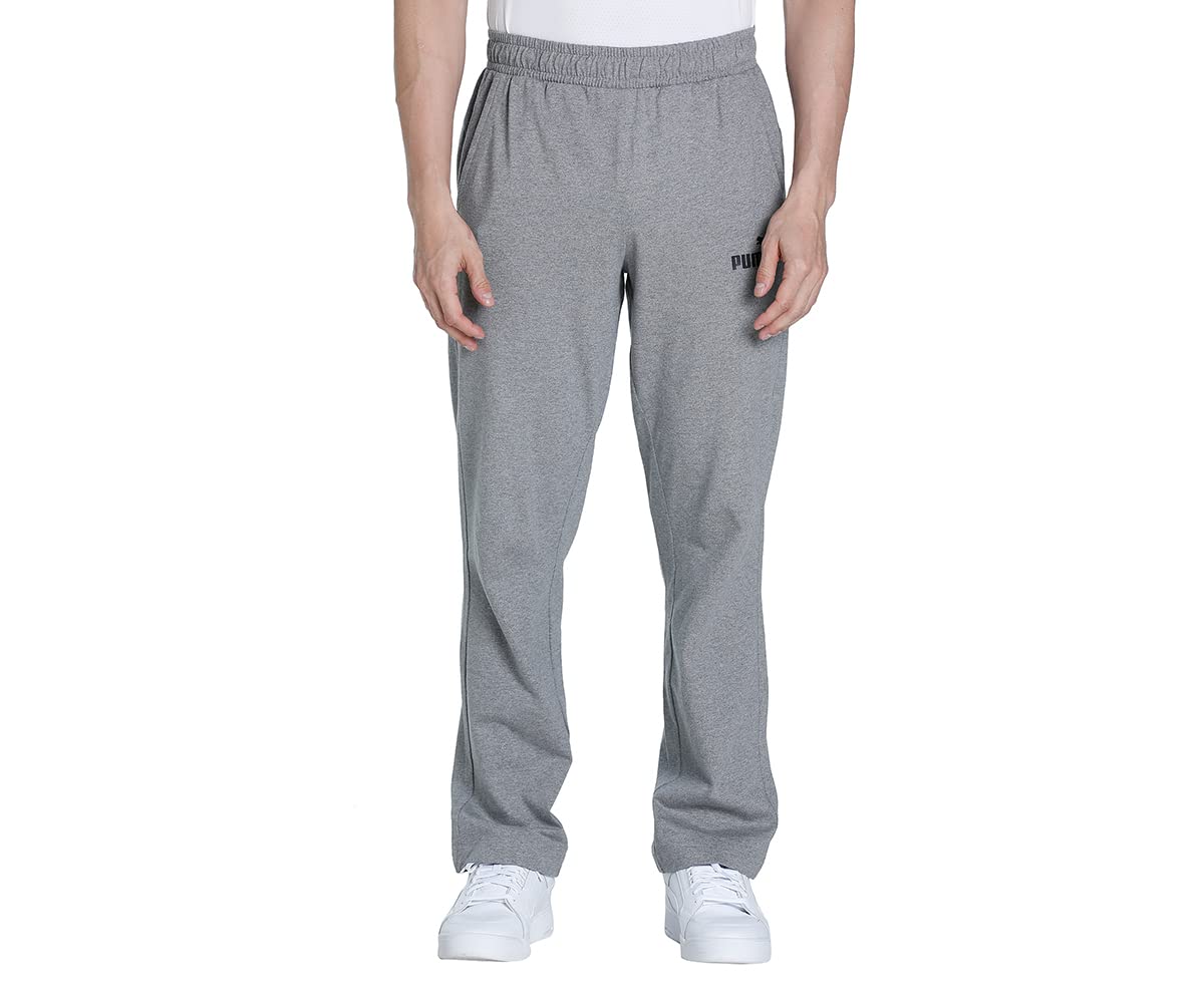 Puma Men's Regular Track Pants (538049_Medium Gray Heather_XS)