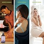 Lavender Massage Oil for Calming, Soothing and Relaxing Muscles Massage Oil for Massage Ideal Body Oil for Skin Moisturizing for Men and Women - Image 4