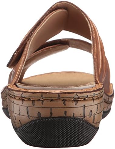 Propét Women's June Slide Sandal, tan, 7.5 2E US | Image 2
