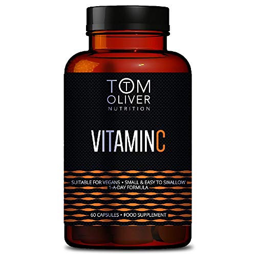 Tom Oliver Nutrition - Vitamin C (Capsules) - Suitable for Vegans - One a Day Formula